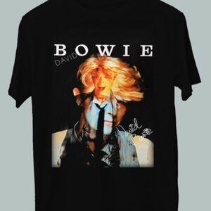 David Bowie T-Shirt Iconic Music Legend Vintage Graphic Tee 92